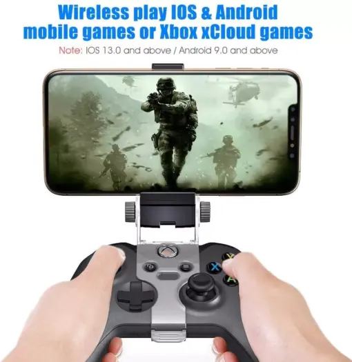 Soporte de montaje con clip de teléfono juego para controlador Xbox One IOS iPhone/Android - Imagen 3