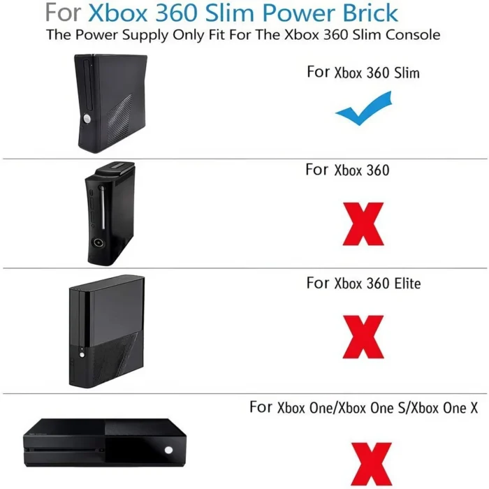 Adaptador de Corriente para Xbox 360 Slim - Imagen 6