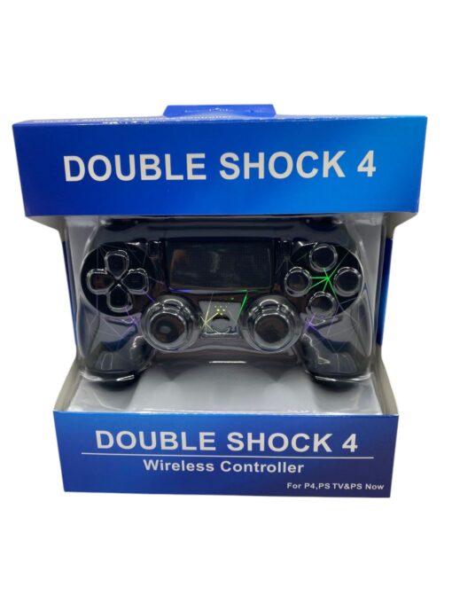 Mando negro inalámbrico  con rayas de luz  para PS4 con DualShock 4 - Imagen 5