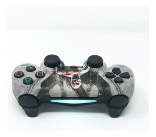 Mando inalámbrico  Compatible Con Ps4 de God Of War Gris con DualShock 4 - Imagen 8