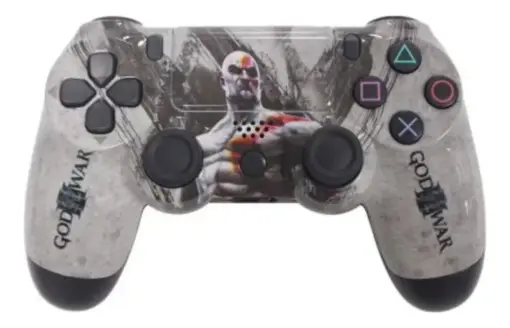 Mando inalámbrico  Compatible Con Ps4 de God Of War Gris con DualShock 4 - Imagen 9